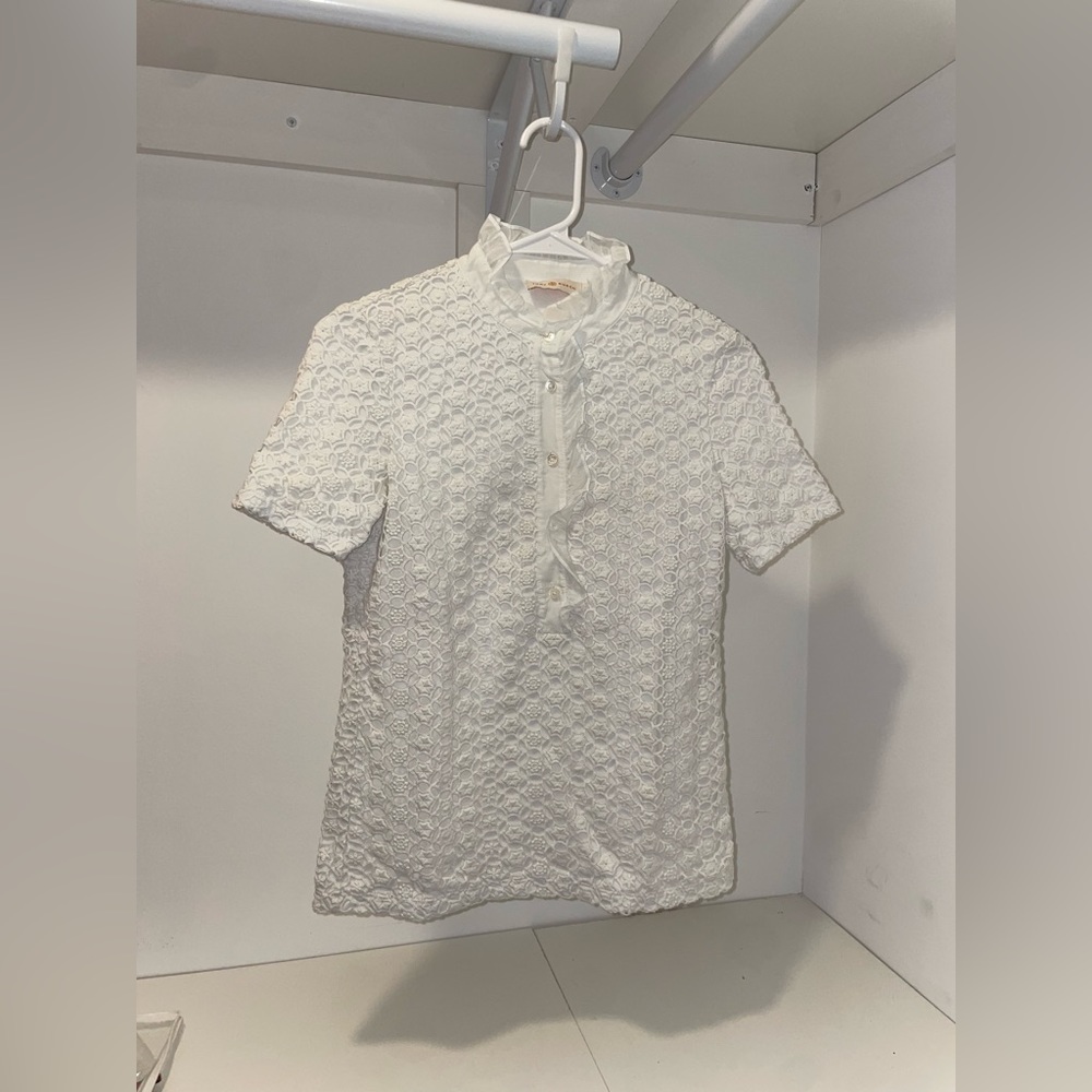 Tory Burch Lidia Lace Polo